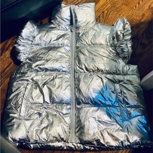 Simply Southern Metallic Puffer Jacket